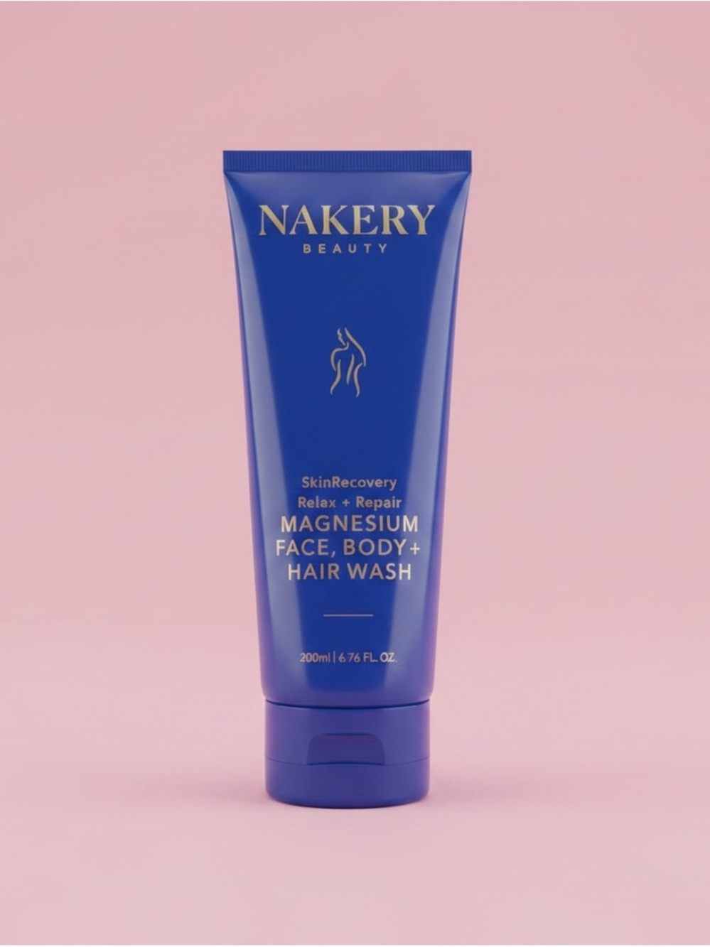 Nakery Beauty Magnesium Face, Body & Hair Wash — Blue
